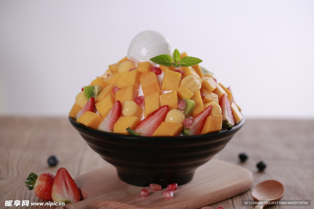 芒果布蕾雪花冰