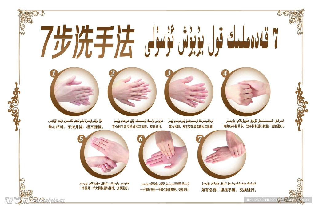 7步洗手法