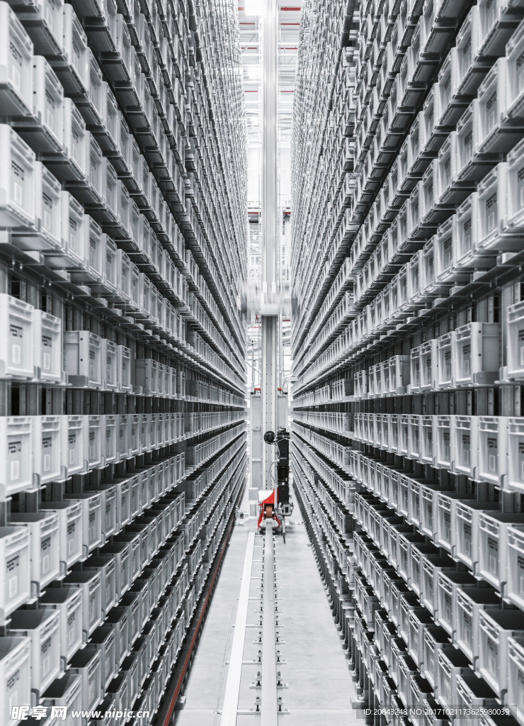 智能物流仓库图片