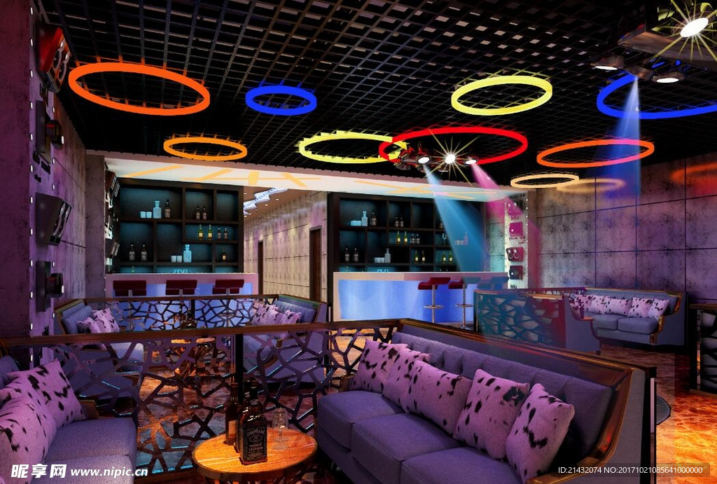 酒吧KTV装修设计效果图