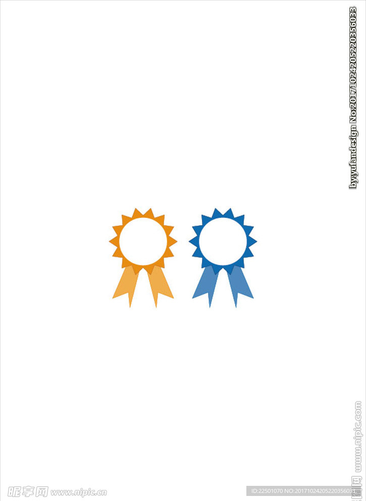 奖章 模版 素材