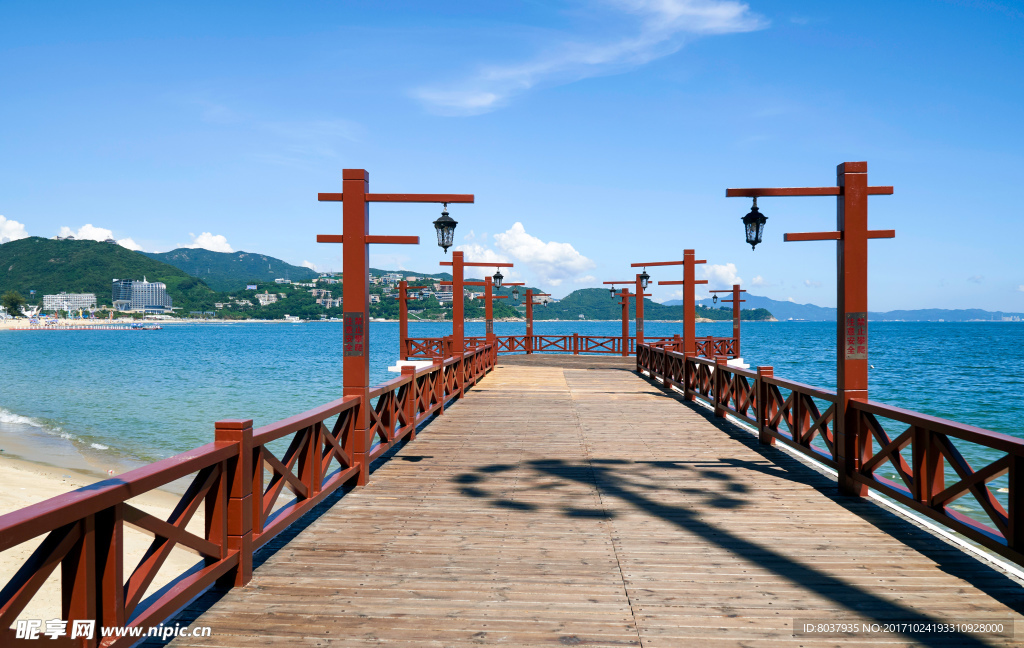 大梅沙观光栈道