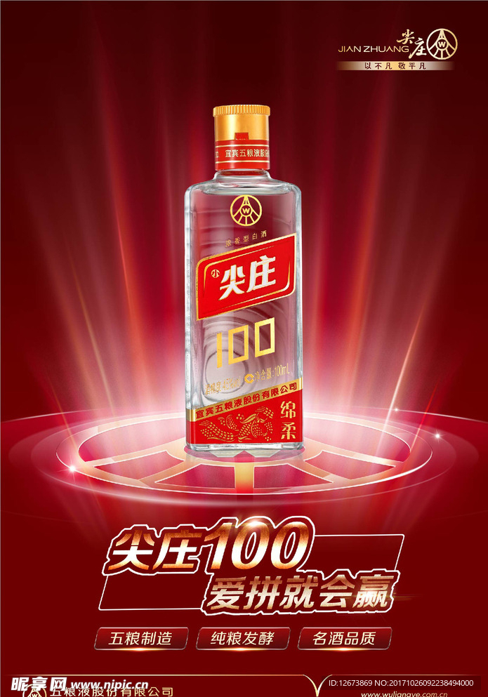 尖庄100 白酒