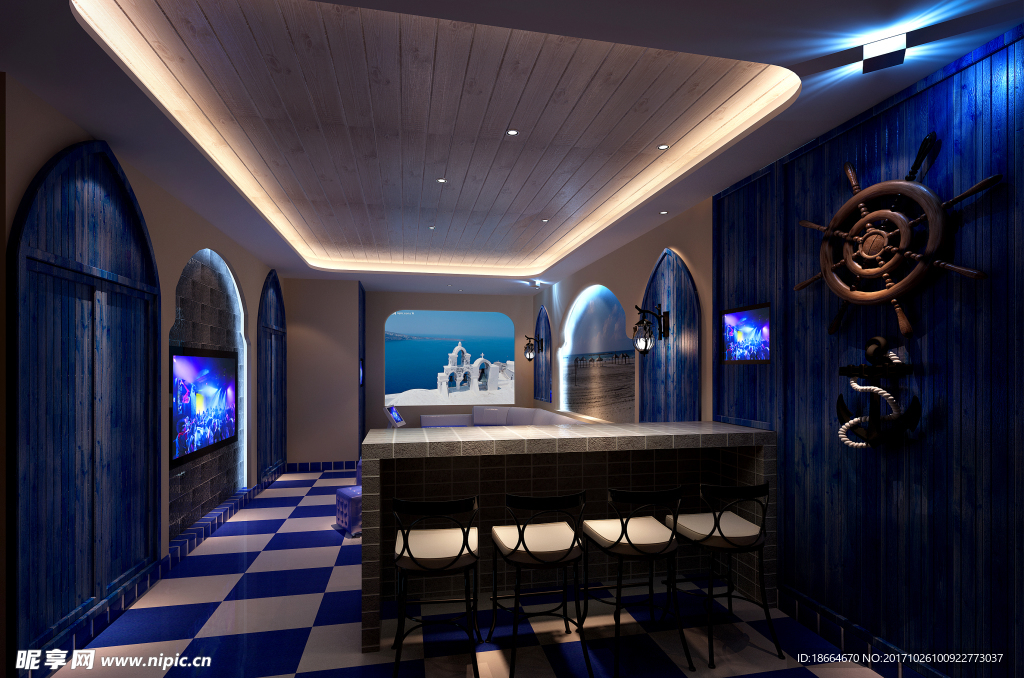 主题KTV包厢装潢设计