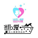趣爱 logo