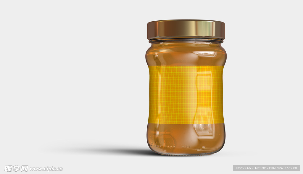 玻璃罐 样机 贴图