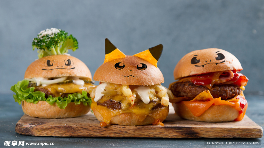 快餐汉堡包面包