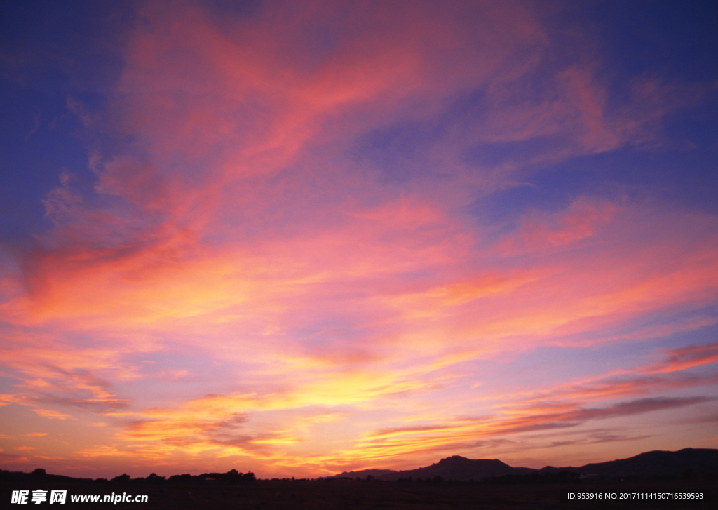 天空 云彩 彩云