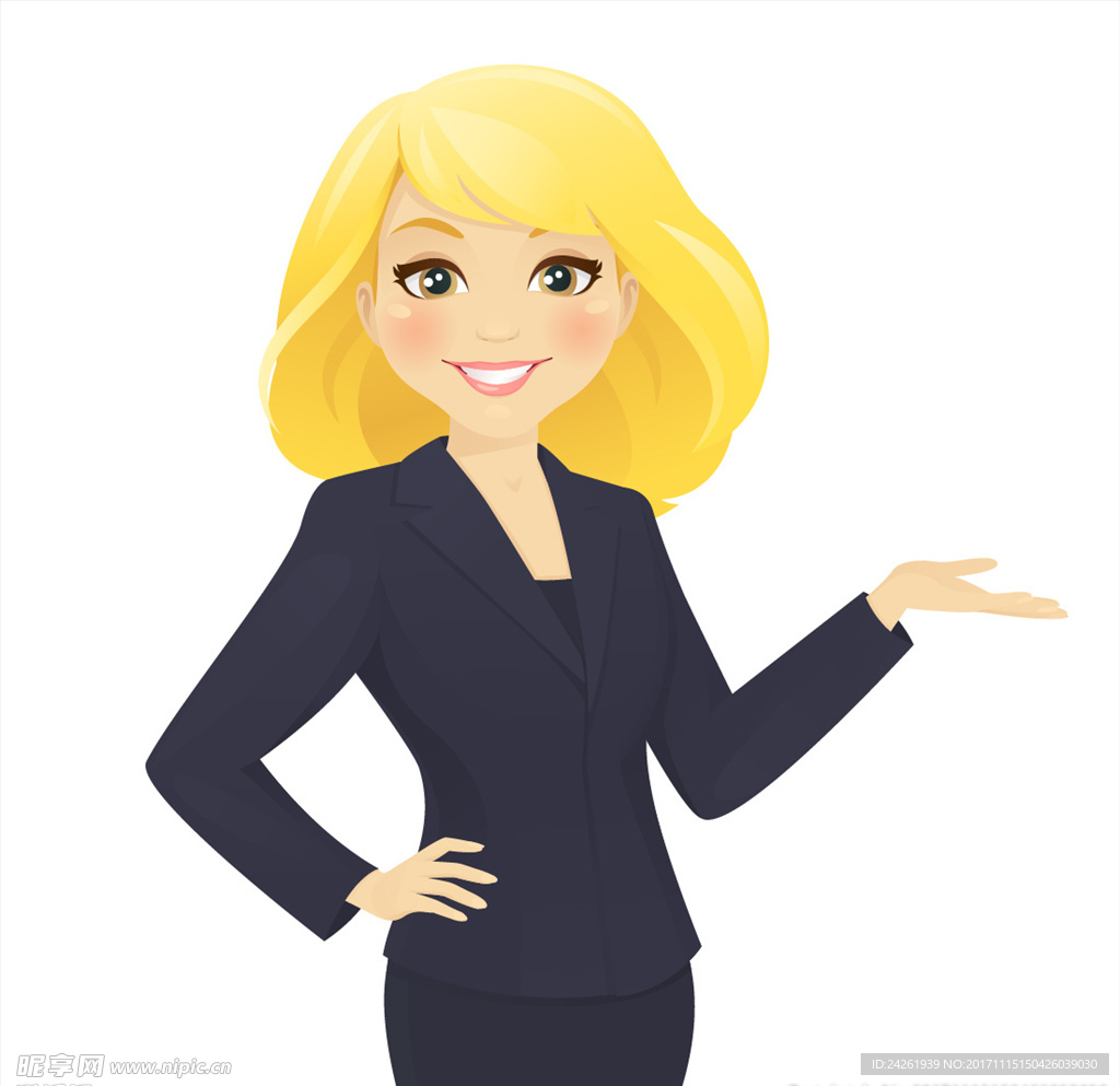 教师卡通矢量图