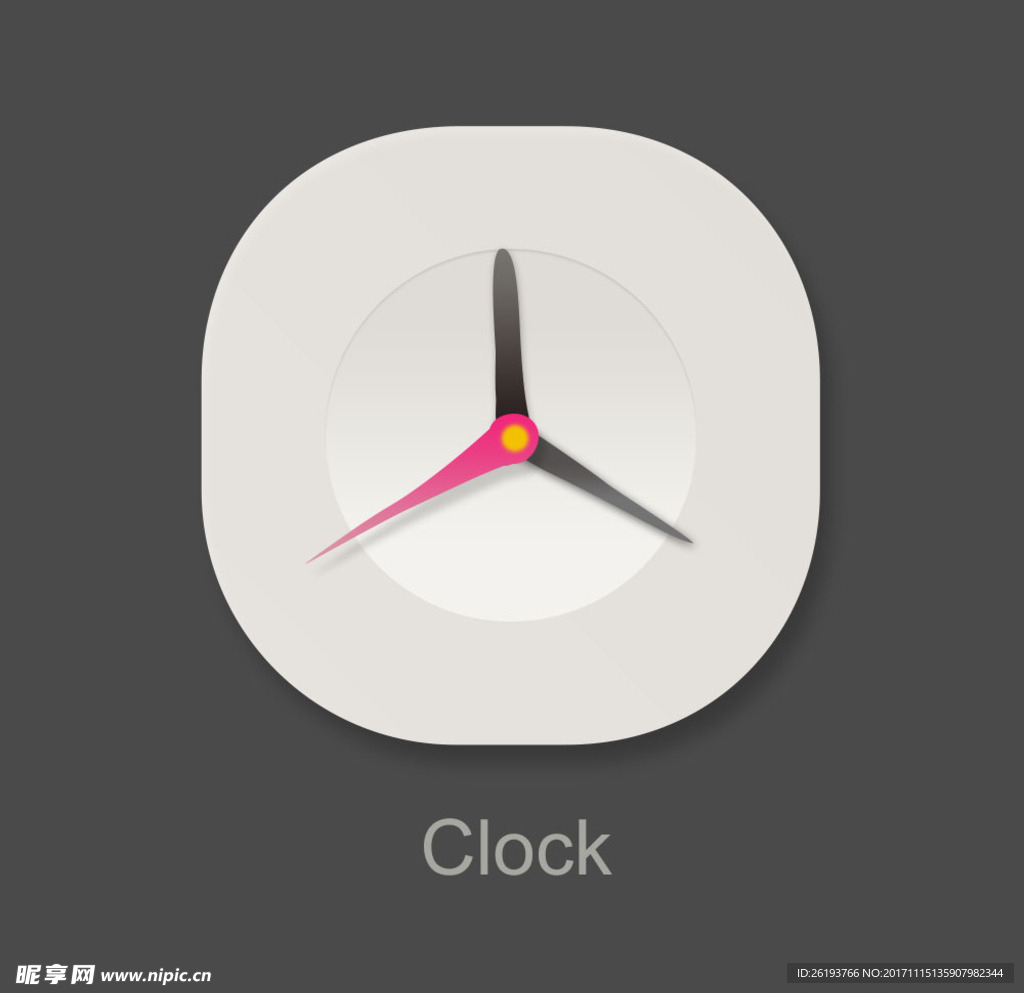 钟表 时钟 图标 按钮