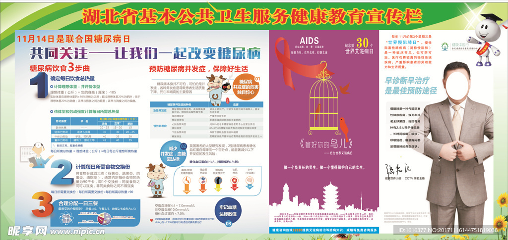 基本公共卫生服务健康教育宣传栏