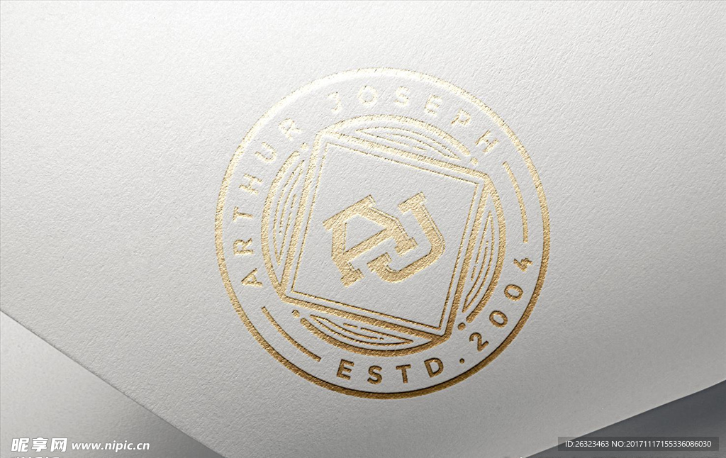 标志烫金工艺品牌VI