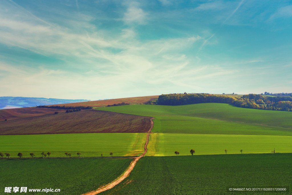 大自然田园风景图片
