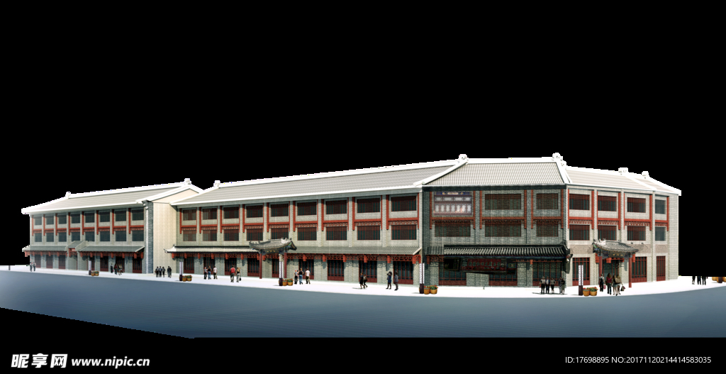 古建上街效果图