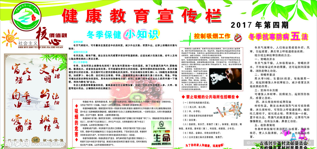 健康教育宣传栏