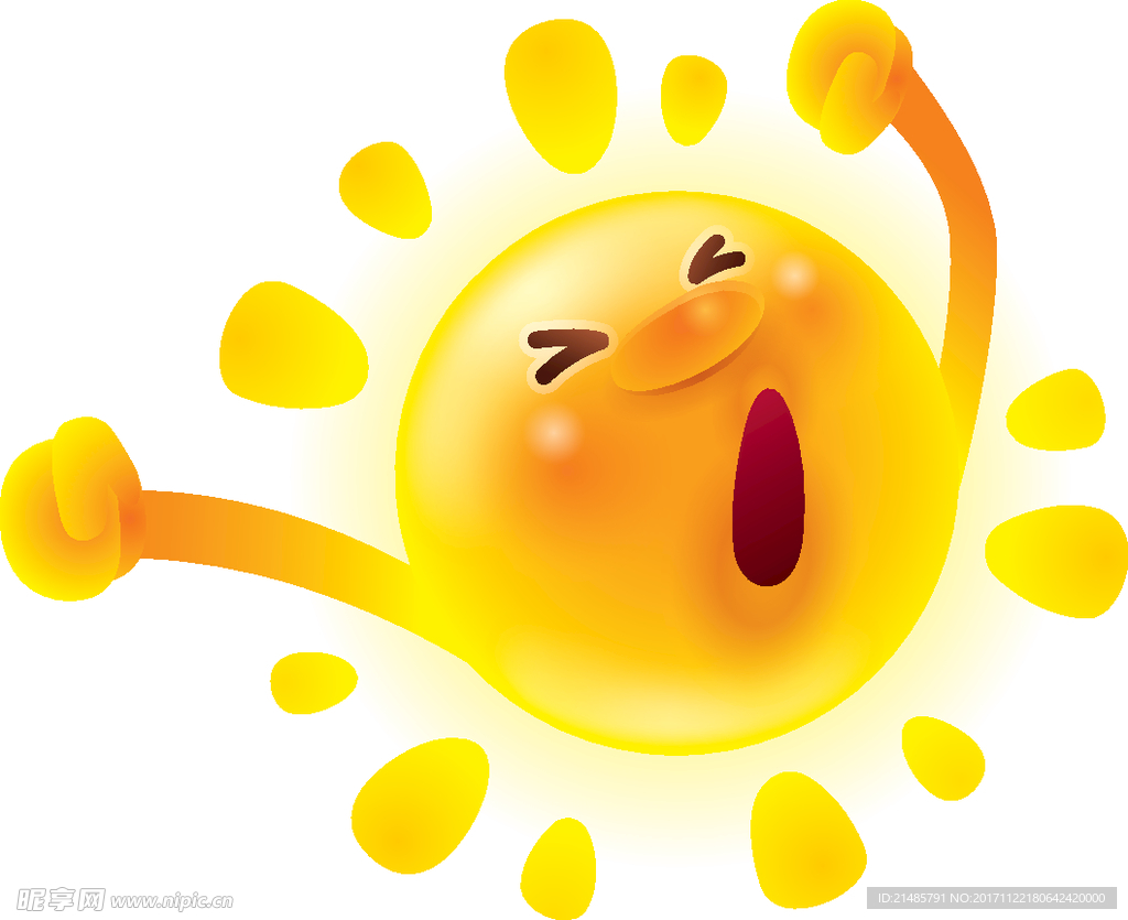 卡通太阳
