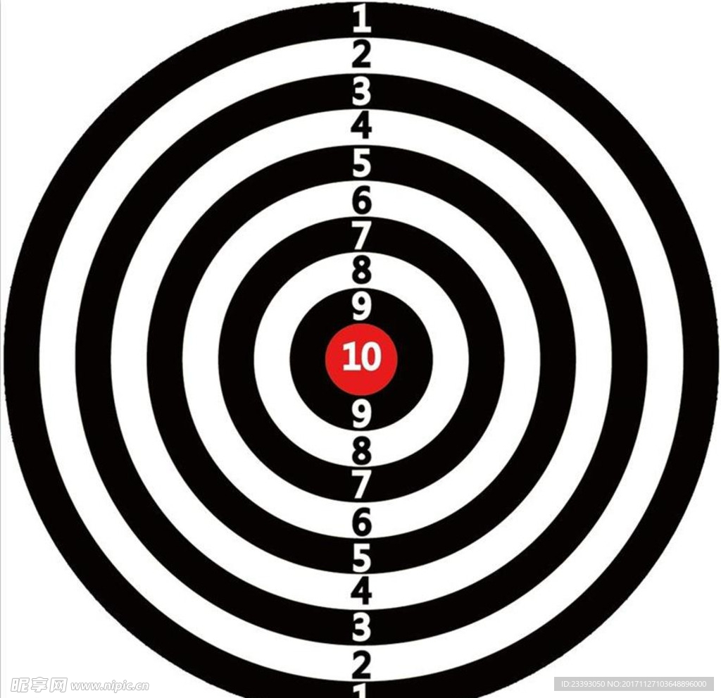 射箭靶 飞镖靶 打靶 靶心 射