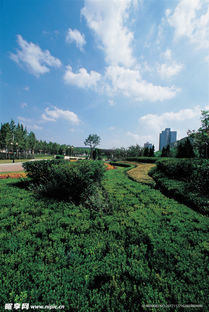 建筑摄影素材  园林城市图片