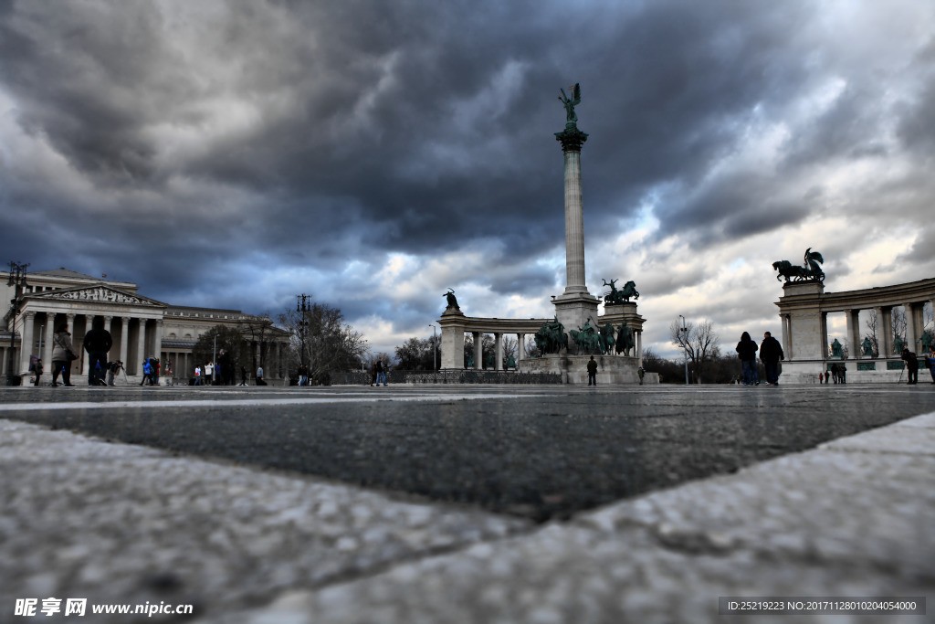 匈牙利布达佩斯英雄广场