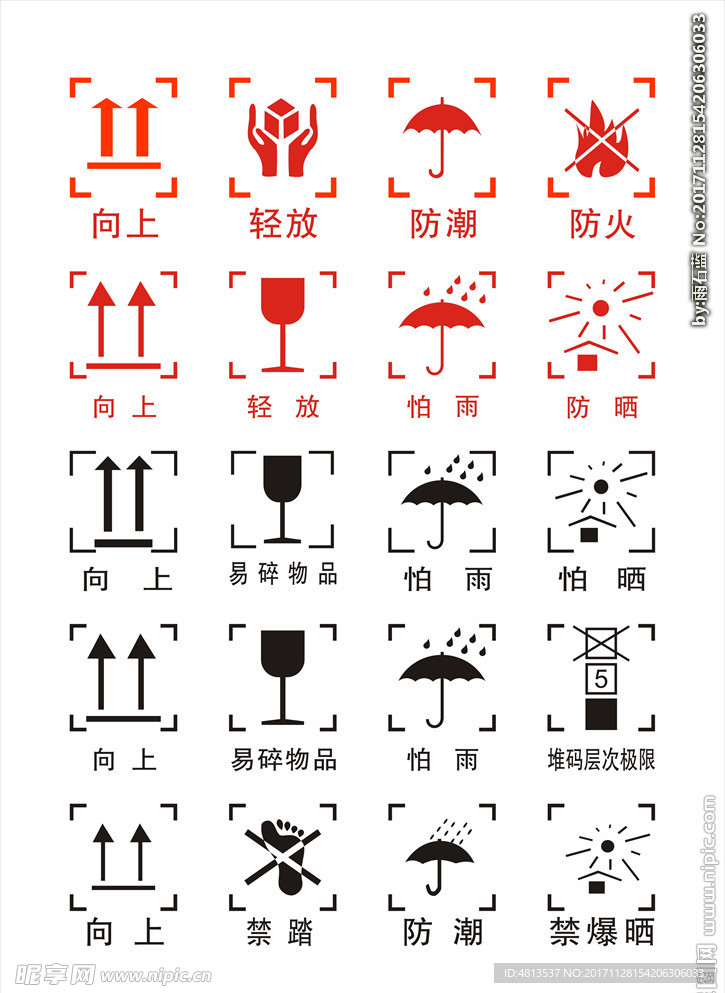 纸箱外包装之通用标识