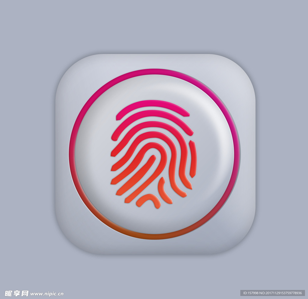 UI图标 指纹