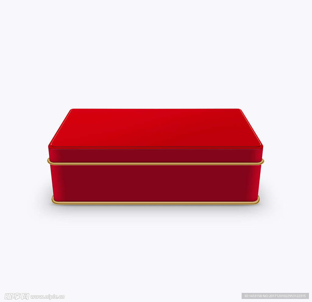 马口铁礼品盒PSD样机