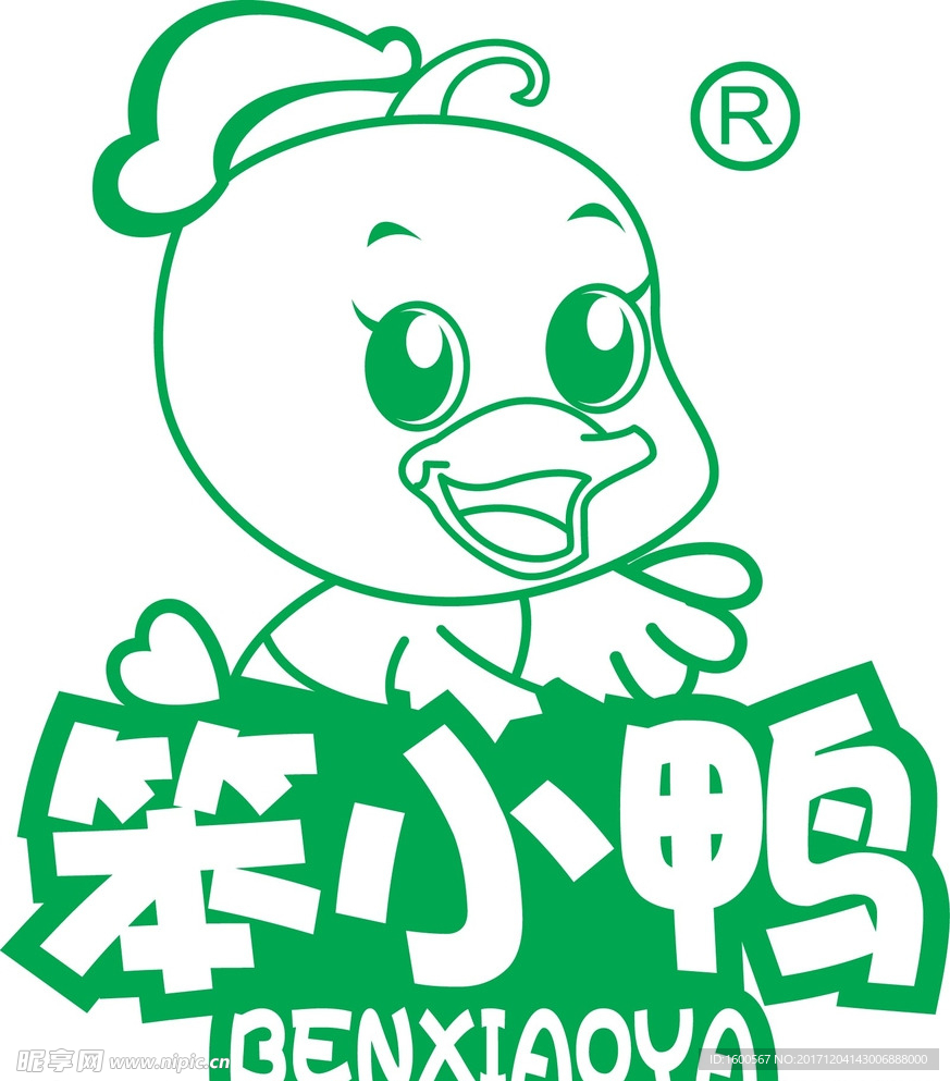 笨小鸭标志