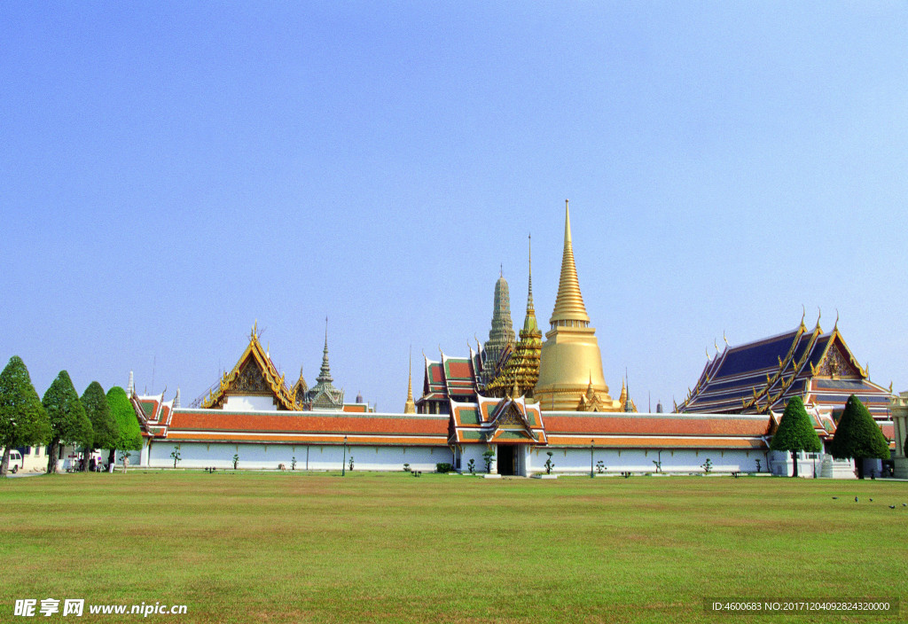 建筑摄影素材  金色建筑图片