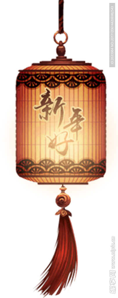 新年灯笼 红灯笼 新年好