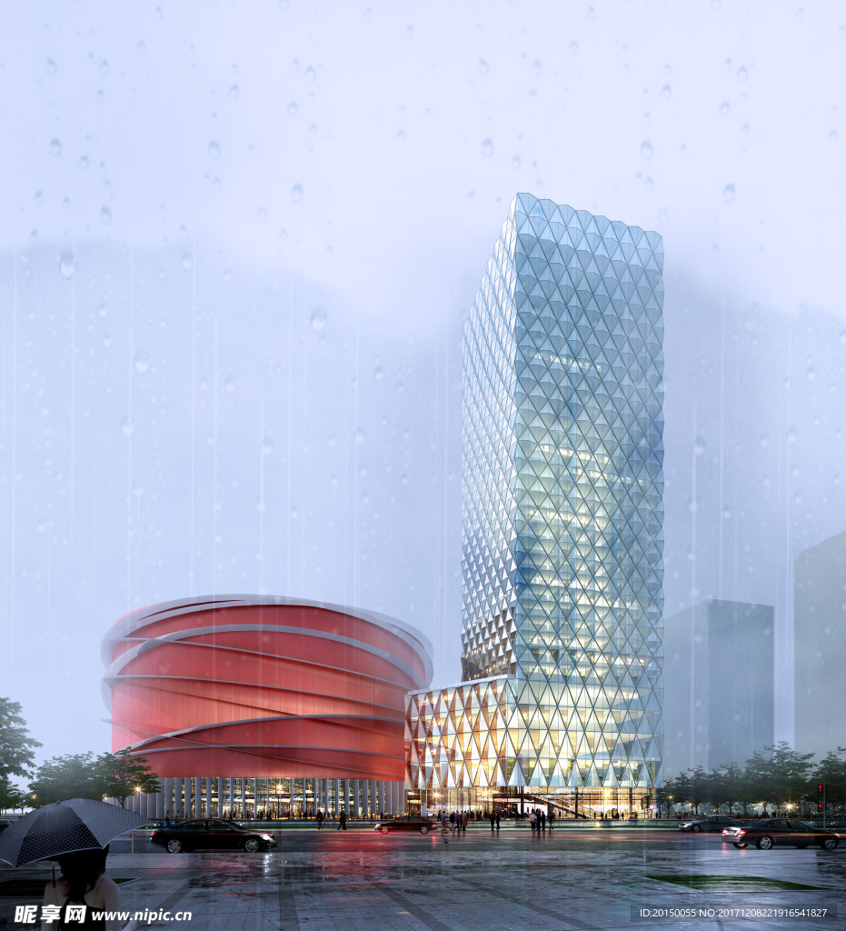 3D建筑效果图图片