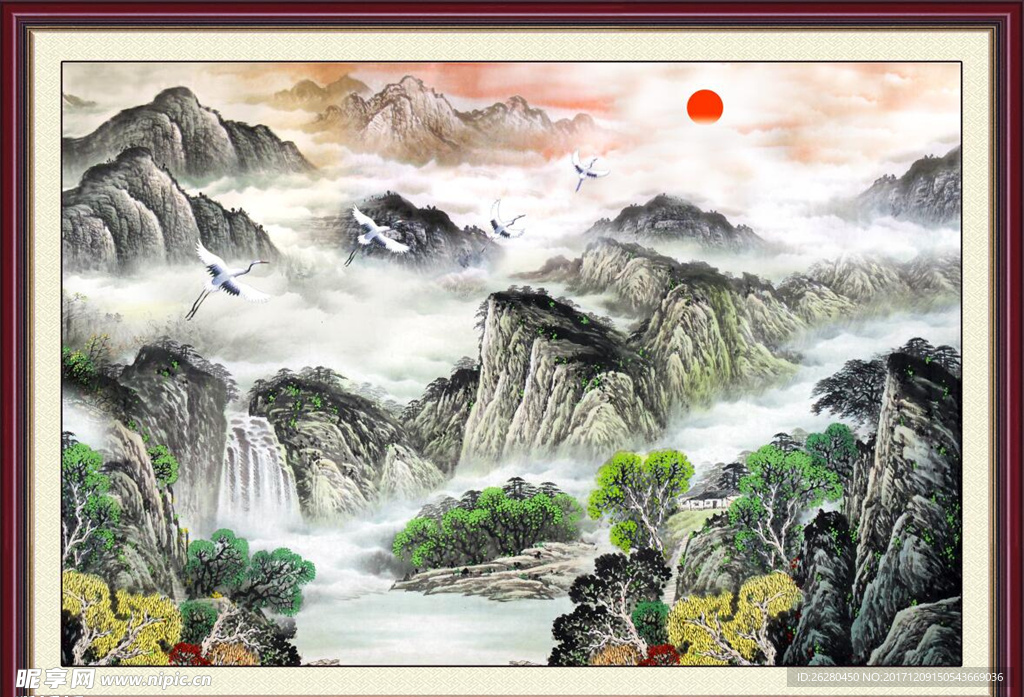 山水画  风景