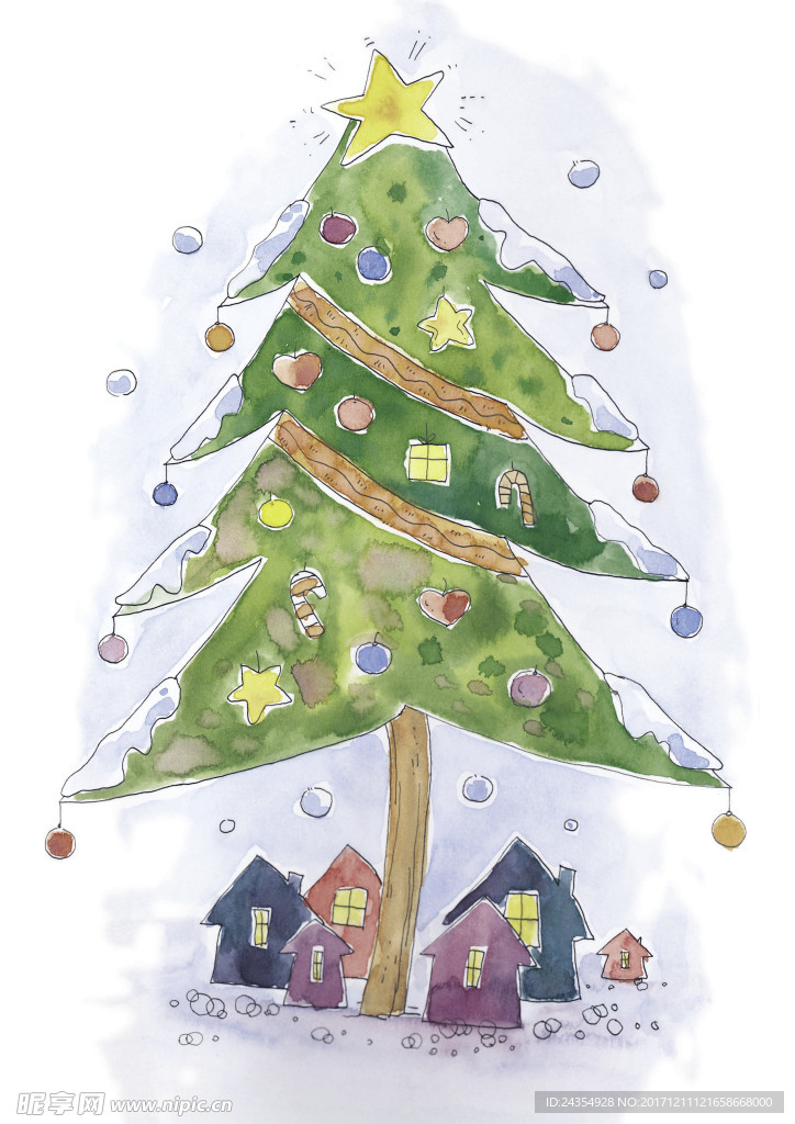 圣诞节 圣诞老人 麋鹿 雪地