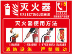 灭火器使用方法