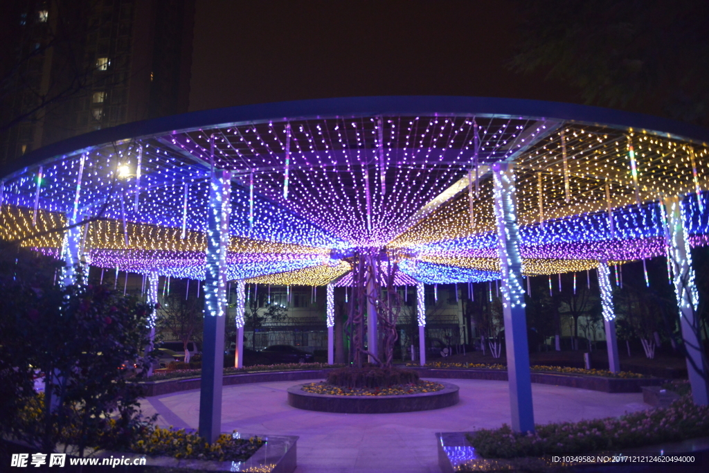 2017年遂宁中心医院迎春灯饰