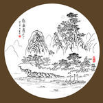 安居八景—波仑捧月（高清）