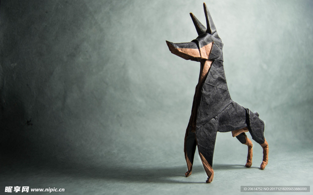 叠纸猎犬手工品