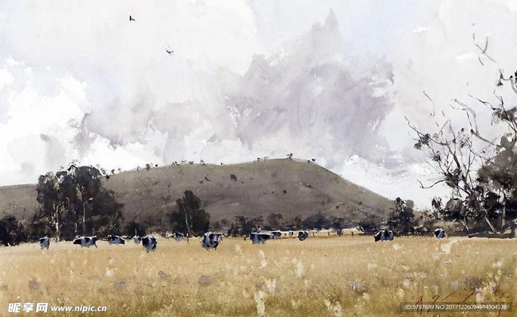 水彩 约瑟夫 Joseph