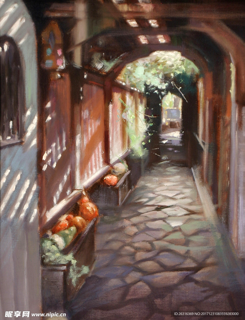 风景油画