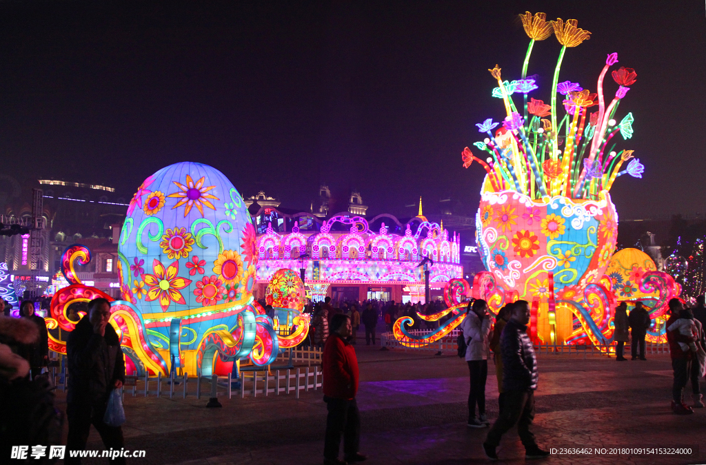 常州 元旦春节灯展 狗年灯展