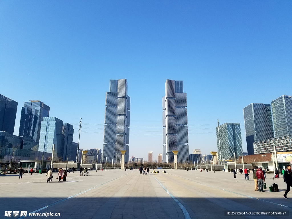 郑州绿地双子塔