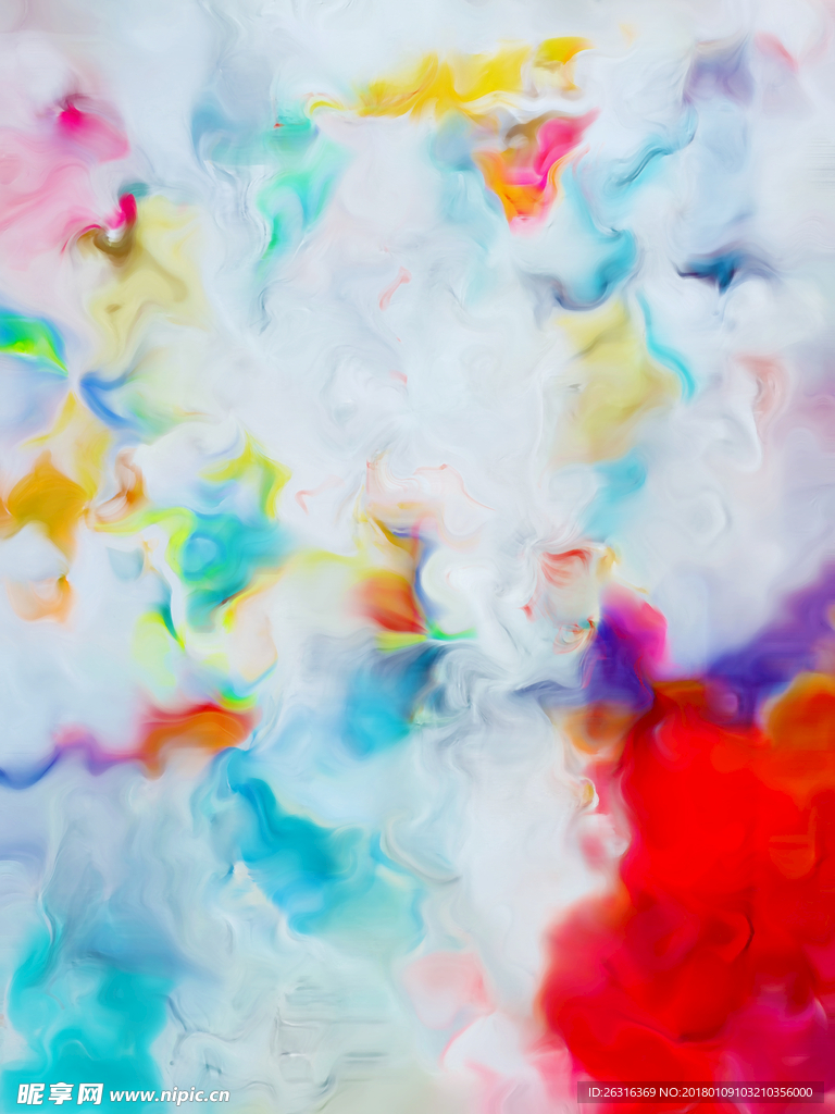 欧式抽象水彩装饰画