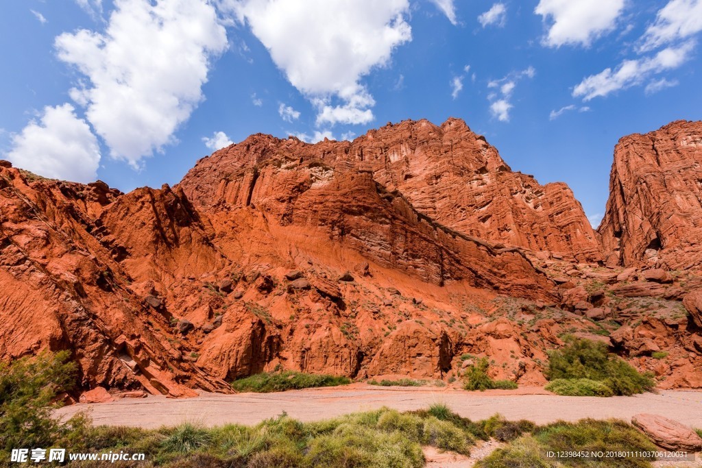 天山大峡谷 峡谷景观 峡谷风光