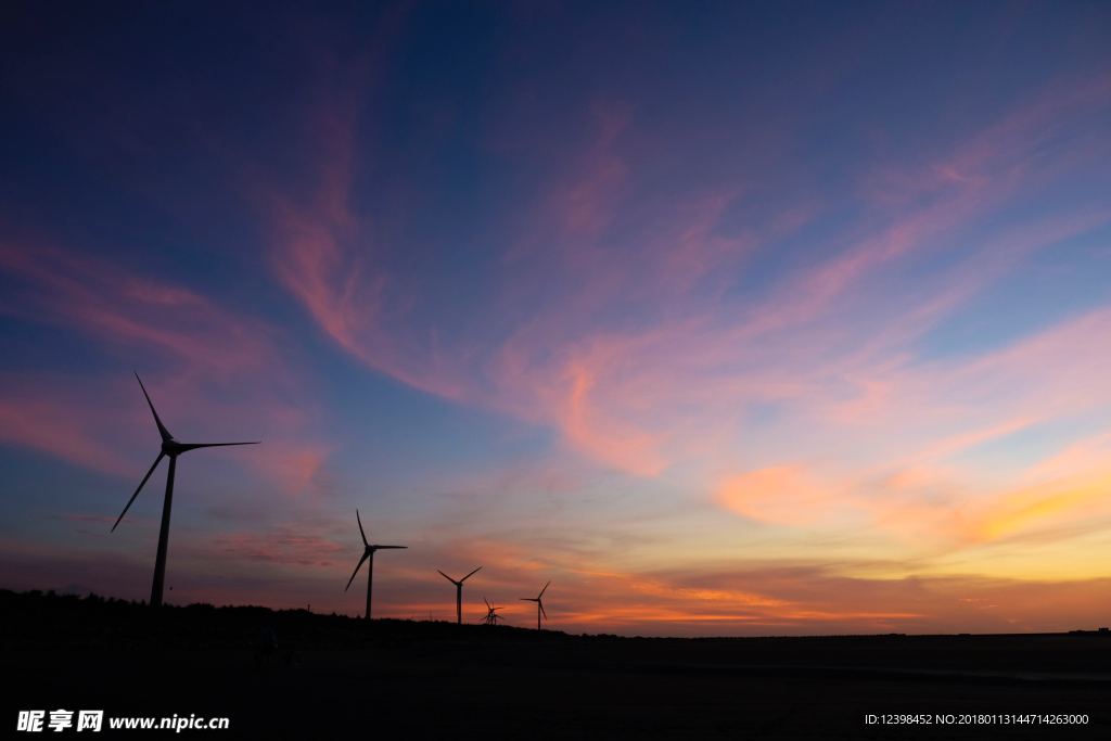 风力发电 发电机 风电 能源