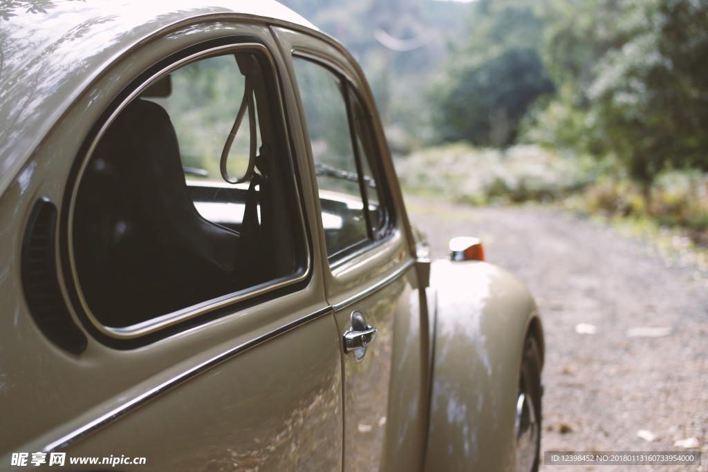 甲壳虫汽车 汽车 古董车 轿车