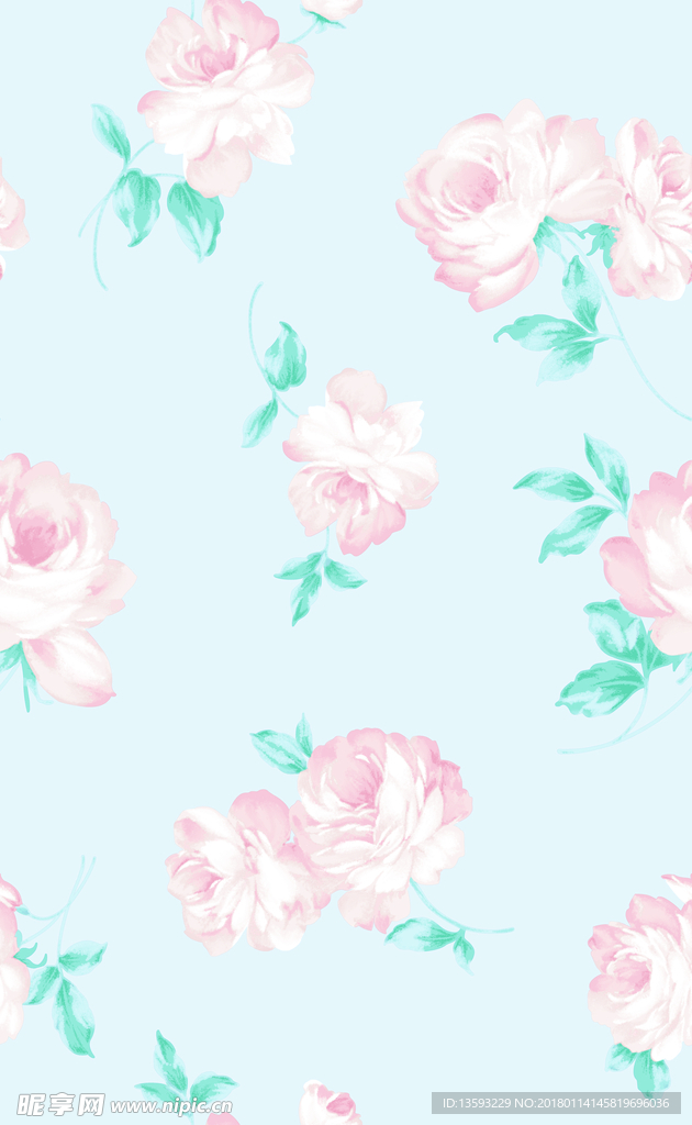 女装植物花卉大花朵