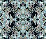 女装植物花卉复古花