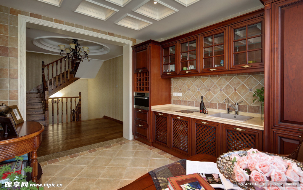 美式风格实景图