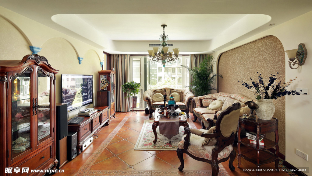 美式风格实景图