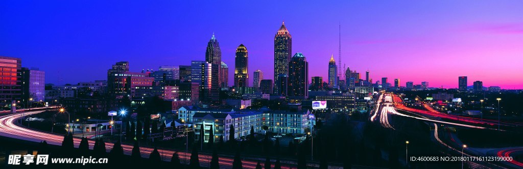 建筑摄影图片  都市巨幅图片