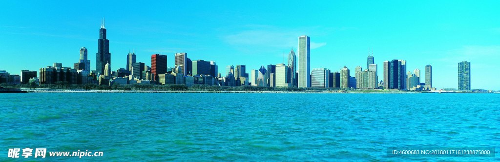 建筑摄影图片  都市巨幅图片